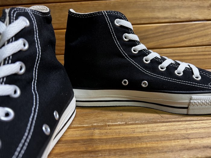 CONVERSE,90s,MADE IN USA,ALL STAR,vintage,BLACK,CANVAS,US8.5,DEAD STOCK!!