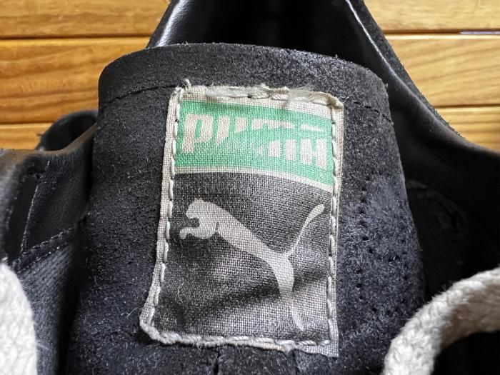 【激レア】70sユーゴスラビア製 プーマ スウェード PUMA,70s80s,MADE IN YUGOSLAVIA,SUEDE CLYDE,vintage,BLACK