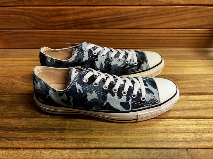 Converse,90s,MADE IN USA,ALL STAR,OX,SKY BLUE CAMOUFLAGE,CANVAS 