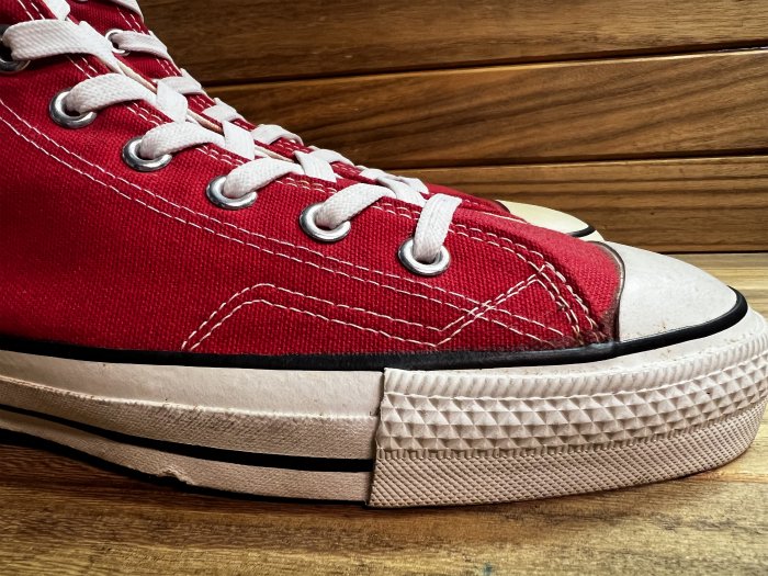 Converse,80s,MADE IN USA,ALL STAR,Hi,RED,CANVAS,US11,DEAD STOCK!!