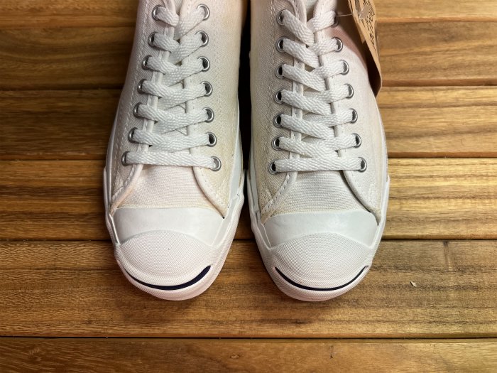 Converse,90s,MADE IN USA,JACK PURCELL,LOW,WHITE,CANVAS,US8,DEAD STOCK!!