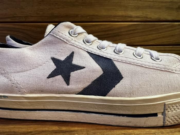 Converse,70s,MADE IN USA,ABA,OX,WHITE,Chuck Taylor,US8,USED