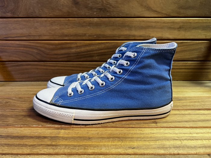 Converse,90s,MADE IN USA,ALL STAR,Hi,BLUE,CANVAS,US8,USED