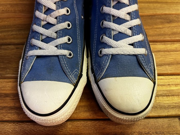 Converse,90s,MADE IN USA,ALL STAR,Hi,BLUE,CANVAS,US8,USED