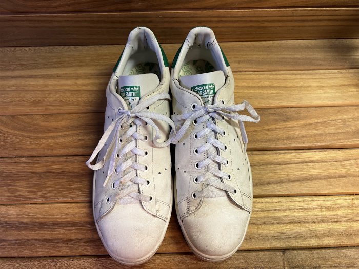 adidas,80s,MADE IN FRANCE,STAN SMITH,TENNIS,WHITE/GREEN,LEATHER 