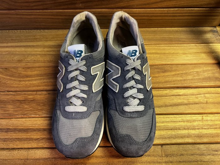 NEW BALANCE,80s,MADE IN USA,670,vintage,GRAY,US10,DEAD STOCK!!
