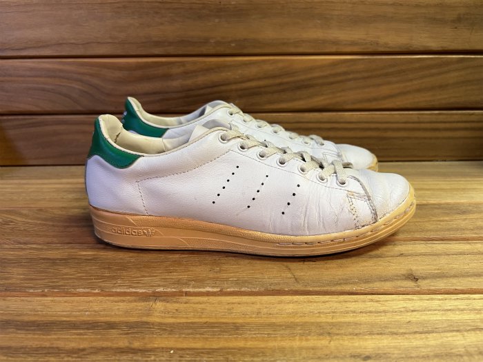adidas,80s,MADE IN FRANCE,STAN SMITH,vintage,WHITE,UK6.5,USED