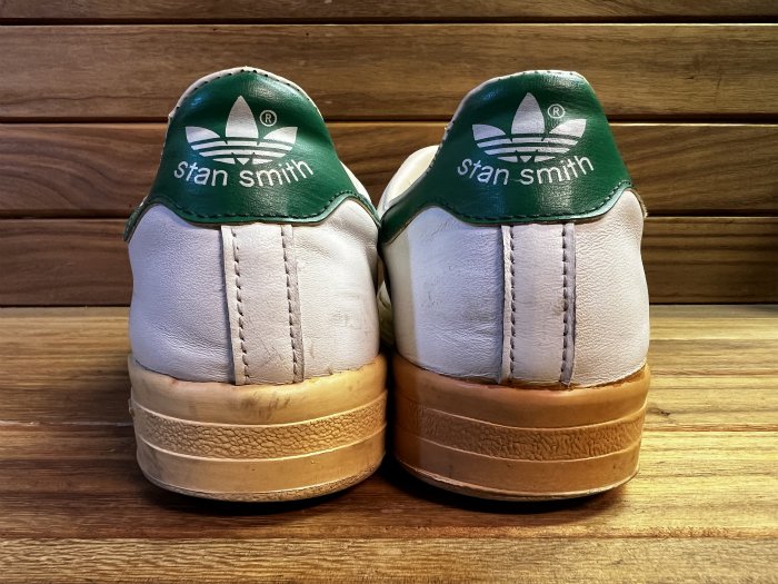 adidas,80s,MADE IN FRANCE,STAN SMITH,vintage,WHITE,UK6.5,USED