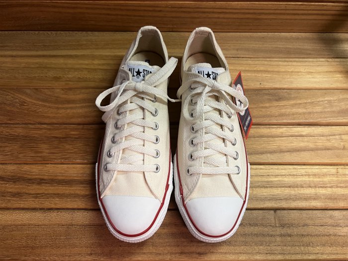 Converse,MADE IN USA,ALL STAR,OX,CANVAS,WHITE,US9,DEAD STOCK!!