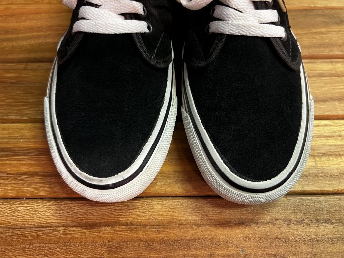 VANS,MADE IN USA,CHUKKA BOOTS,MID,SUEDE,BLACK,US8.5,DEAD STOCK!!