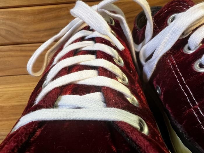 Converse,MADE IN USA,90s,vintage,ALL STAR,OX, velvet,US9,USED Converse,MADE IN USA,90s,vintage,ALL STAR,OX, velvet,US9,USED