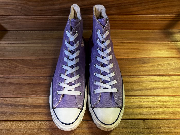 Converse,MADE IN USA,80s,vintage,ALL STAR,Hi, lilac,US10,USED