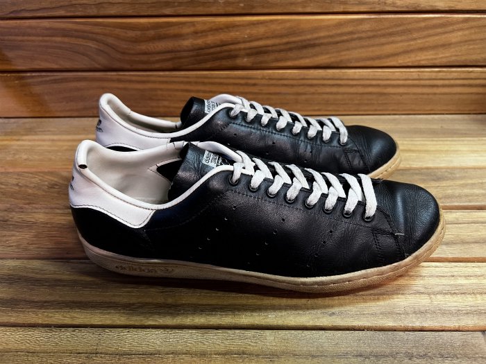 adidas,MADE IN USA,80s,vintage,STAN SMITH,BLACK,US10,USED