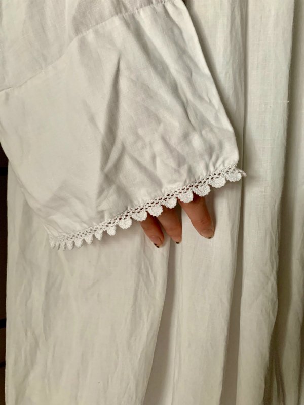 安いNEW papier パピエ チャーチドレス スモックブラウス church dress