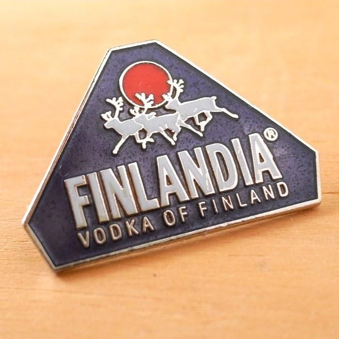 フィンランディア・ウォッカ/FINLANDIA VODKA｜ピンバッジ】福岡