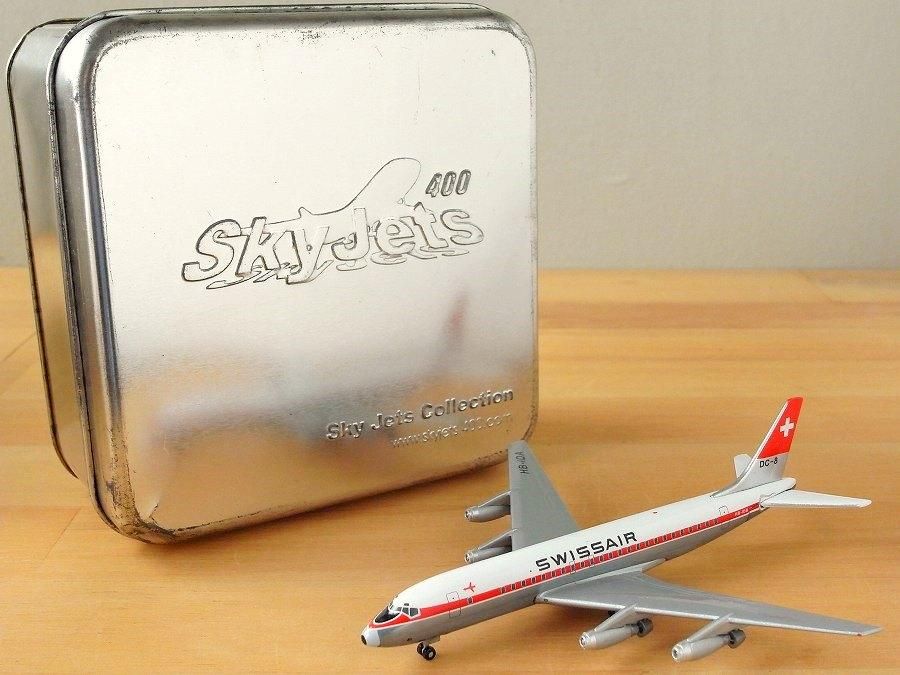 スイス航空/SWISSAIR｜ダグラス/Douglas DC-8｜SKY JETS｜1/400