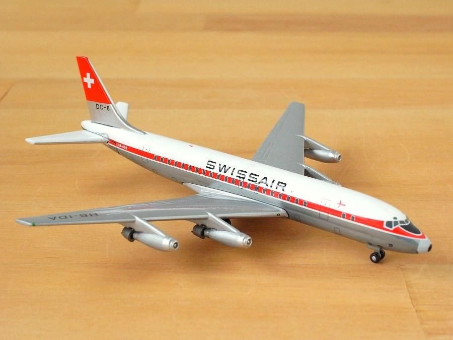 Swissair 航空機モデルセット Amazon | TANG DYNASTY 1/400 16cm スイス航空 Swissair