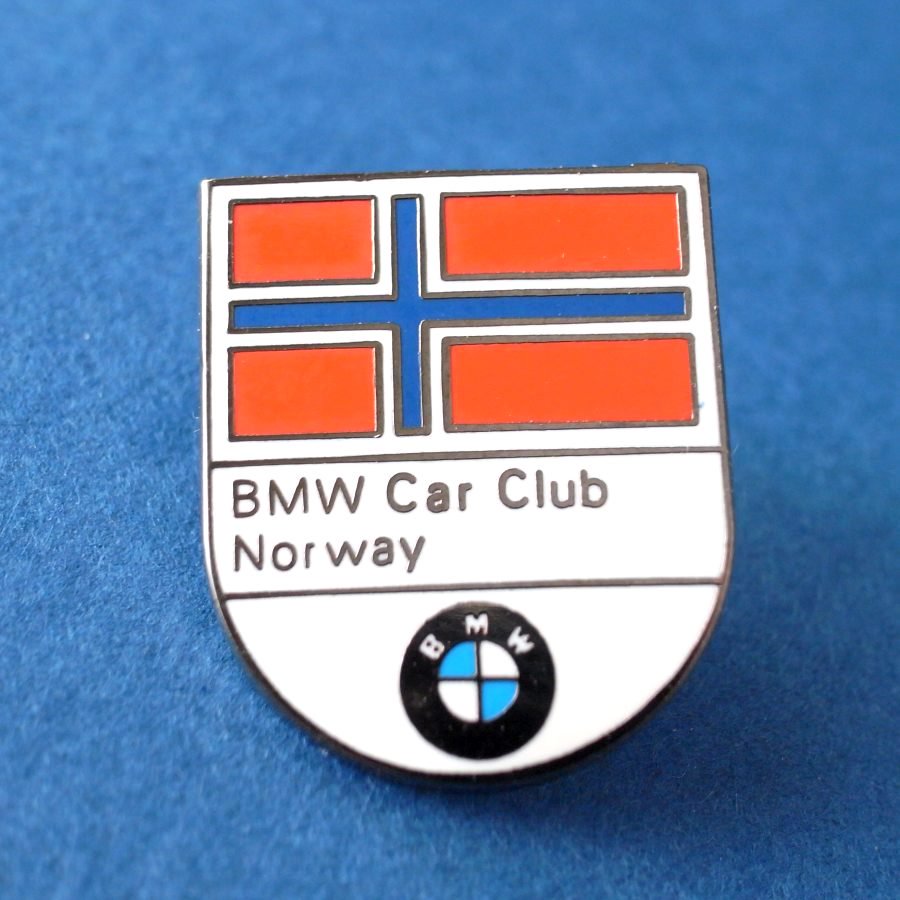 【BMW Car Club Norway｜ピンバッジ】 -福岡｜エッグプラント・エッグ｜北欧のビンテージ