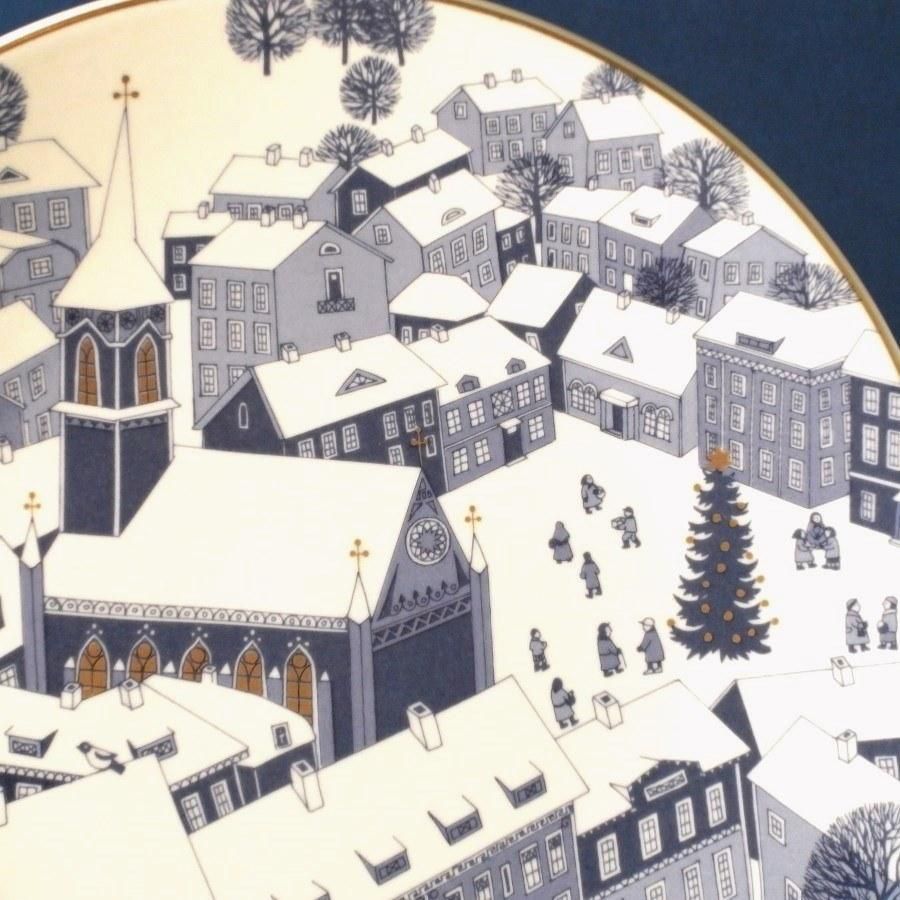 ARABIA/アラビア｜クリスマスプレート/1987｜Raija Uosikkinen/ライヤ