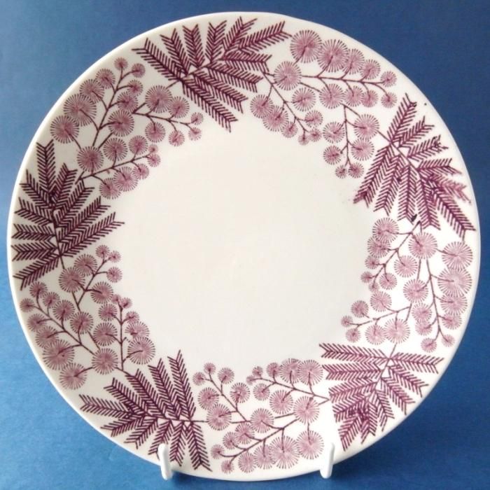 美品 希少！Gefle /Mimosaミモザ/ディーププレート/北欧ヴィンテージ 美品 希少！Gefle /Mimosaミモザ/ディーププレート/北欧ヴィンテージ