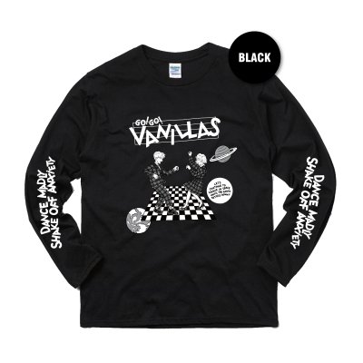 go!go!vanillas / DANCE IN SPACE LONG SLEEVE SHIRT - SEEZ RECORDS 