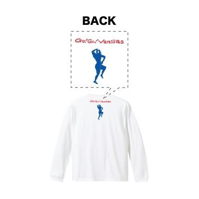 go!go!vanillas ロングスリーブ Tシャツ go!go!vanillas / DANCE IN SPACE LONG SLEEVE SHIRT - SEEZ