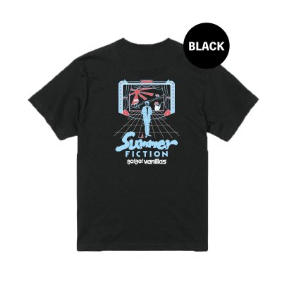go!go!vanillas / Summer FICTION Tシャツ - SEEZ RECORDS ONLINE STORE