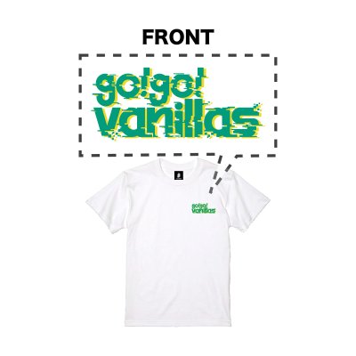 go!go!vanillas / Summer FICTION Tシャツ - SEEZ RECORDS ONLINE STORE