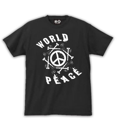 WORLD PEACE Tシャツ - NOTELESS STORE
