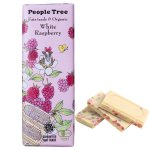 フェアトレードチョコレート オーガニック ホワイト・ラズベリー 50g【People Tree/ピープルツリー】