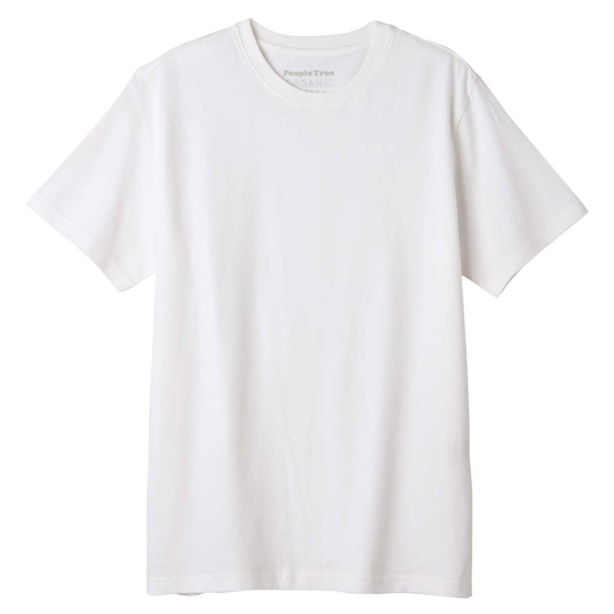 オーガニックコットン ベーシックＴシャツ＜エコホワイト＞【People