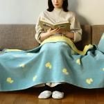 オーガニックコットン ハーフブランケット - やさしいおみせ
