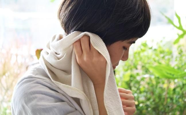 MOKU ORGANIC モクオーガニック フェイスタオル＜全5色＞【コン