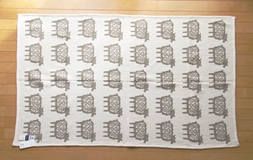 オーガニックコットンハーフブランケット 90×140cm ベングトのヒツジ