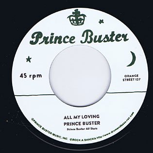 ALL MY LOVING / PRINCE BUSTERロックステディー