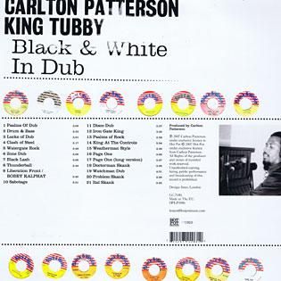 RE) BLACK & WHITE IN DUB / CARLTON PATTERSON & KING TUBBY