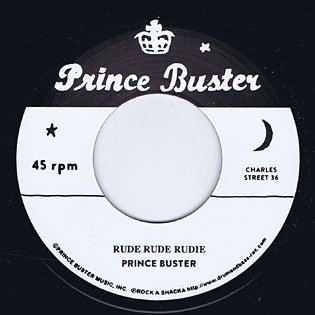 レコード オファー prince buster rude rude rudee