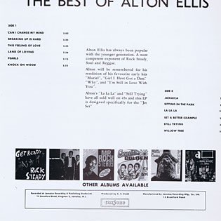RE) THE BEST OF ALTON ELLIS / ALTON ELLIS - MORE AXE RECORDS｜Ska 