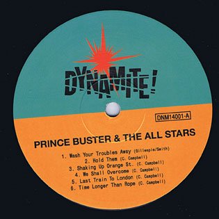 RE) I FEEL THE SPIRIT / PRINCE BUSTER - MORE AXE RECORDS｜Ska