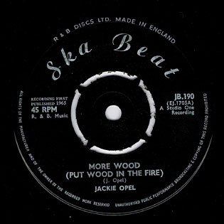 MORE WOOD (PUSH WOOD) / JACKIE OPEL - MORE AXE  RECORDS｜Ska,RockSteady,Reggae,Calypso,Roots,Dancehall,Dub