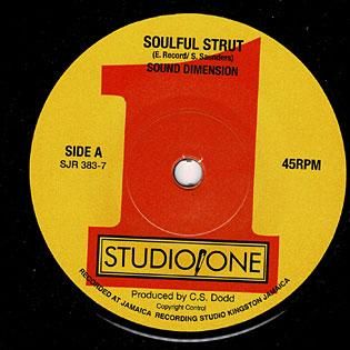RE) SOULFUL STRUT / SOUND DIMENSION - MORE AXE RECORDS｜Ska