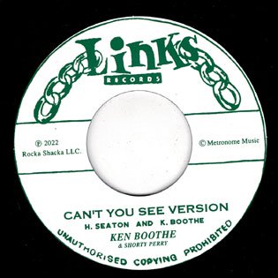RE) CAN'T YOU SEE VERSION / KEN BOOTHE & SHORTY PERRY - MORE AXE 