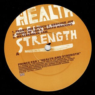 RE) HEALTH AND STRENGTH / PRINCE FAR I - MORE AXE RECORDS｜Ska