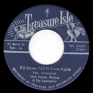 (RE) I'LL NEVER FALL IN LOVE AGAIN / THE SENSATIONS - MORE AXE  RECORDS｜Ska,RockSteady,Reggae,Calypso,Roots,Dancehall,Dub