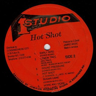 RE-USED) HOT SHOT / THE SOUL BROS. (SOUL BROTHERS) - MORE AXE  RECORDS｜Ska,RockSteady,Reggae,Calypso,Roots,Dancehall,Dub