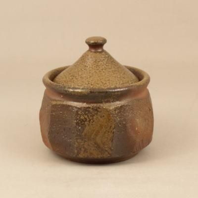 シュガーポット（備前焼）砂糖壺