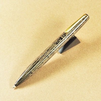 N158 / カスタムボールペン 天然石 プレナイト - 文房具