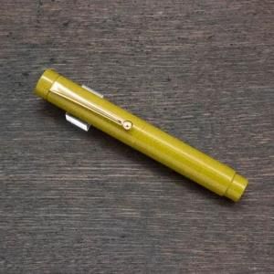 笑暮屋　マーブルエボナイト製万年筆 受注生産》笑暮屋 エボナイト製万年筆『宝珠Mサイズ・薫風