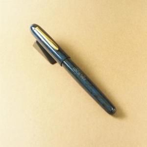 青 - 手作りエボナイト万年筆 笑暮屋（えぼや）オンラインショップ