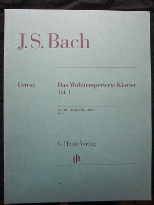 ヘンレ版 バッハ J S Bach 平均律クラヴィーア曲集 第1巻 楽譜専門のネット古本屋 鈴の音